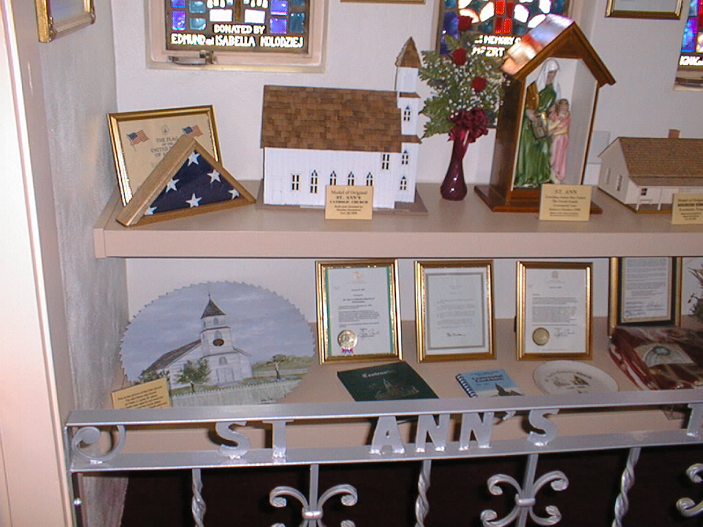 Inside St. Ann's Catholic Church